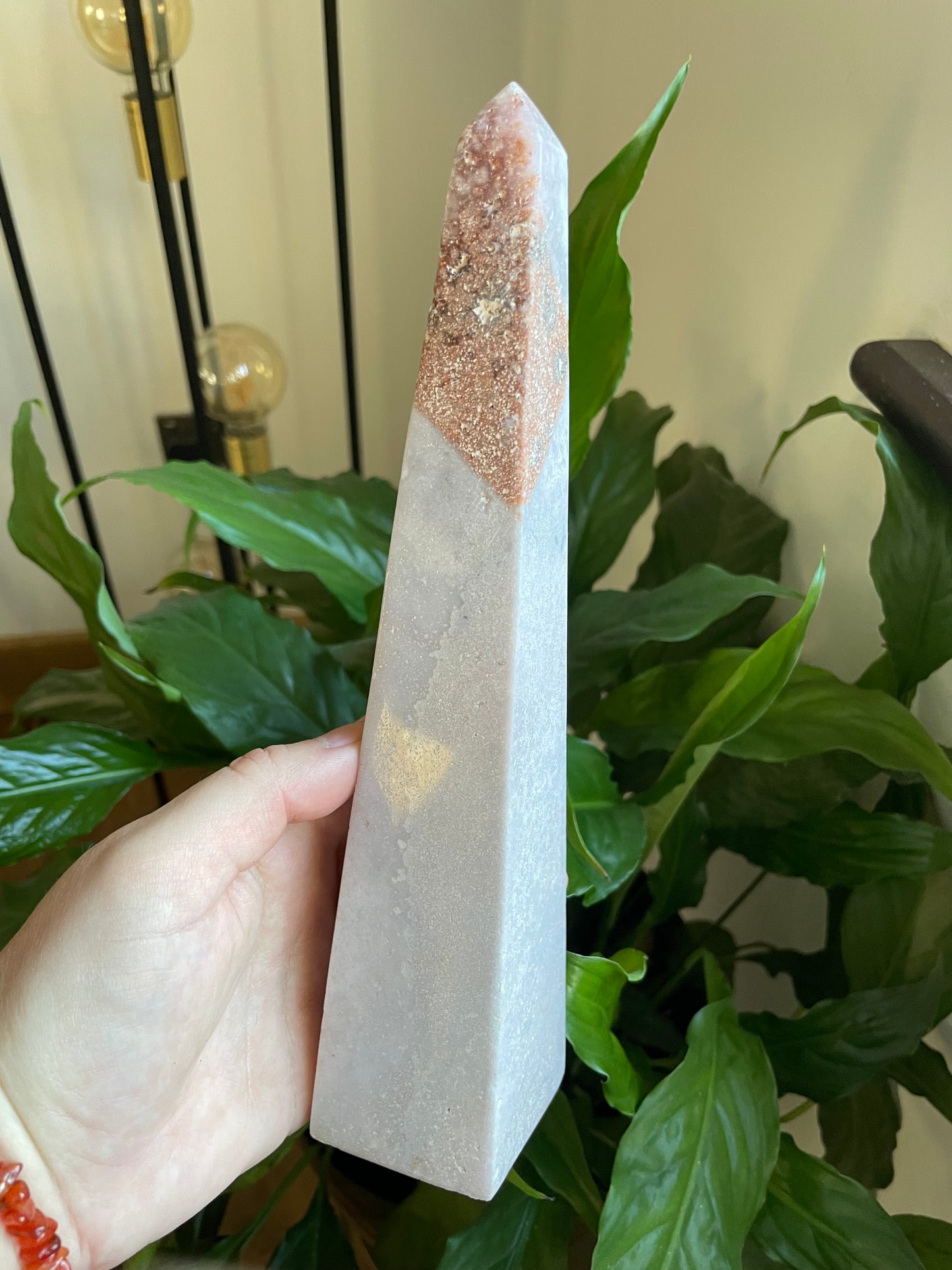 Pink Amethyst Obelisk