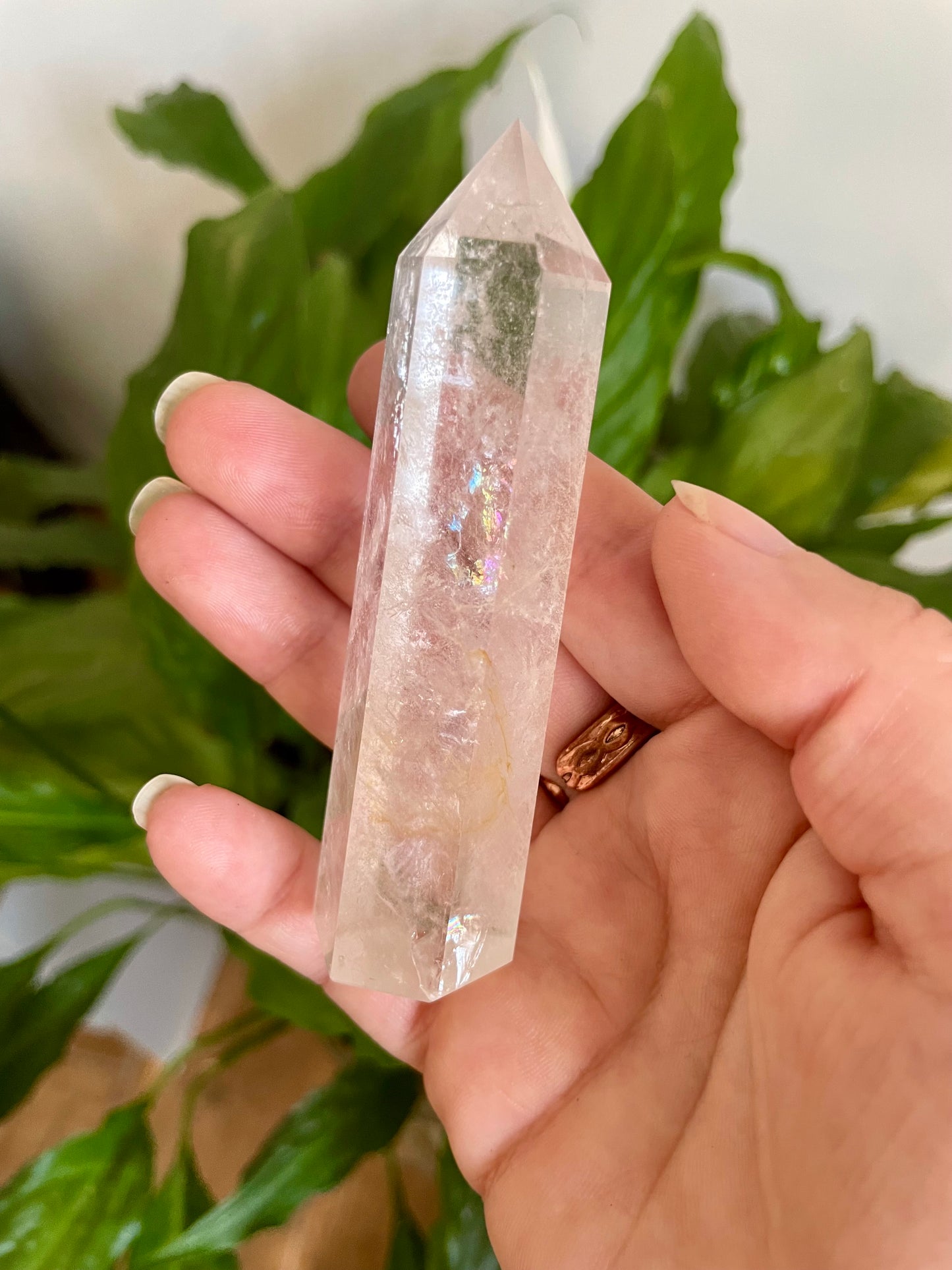 Clear Quartz Tower