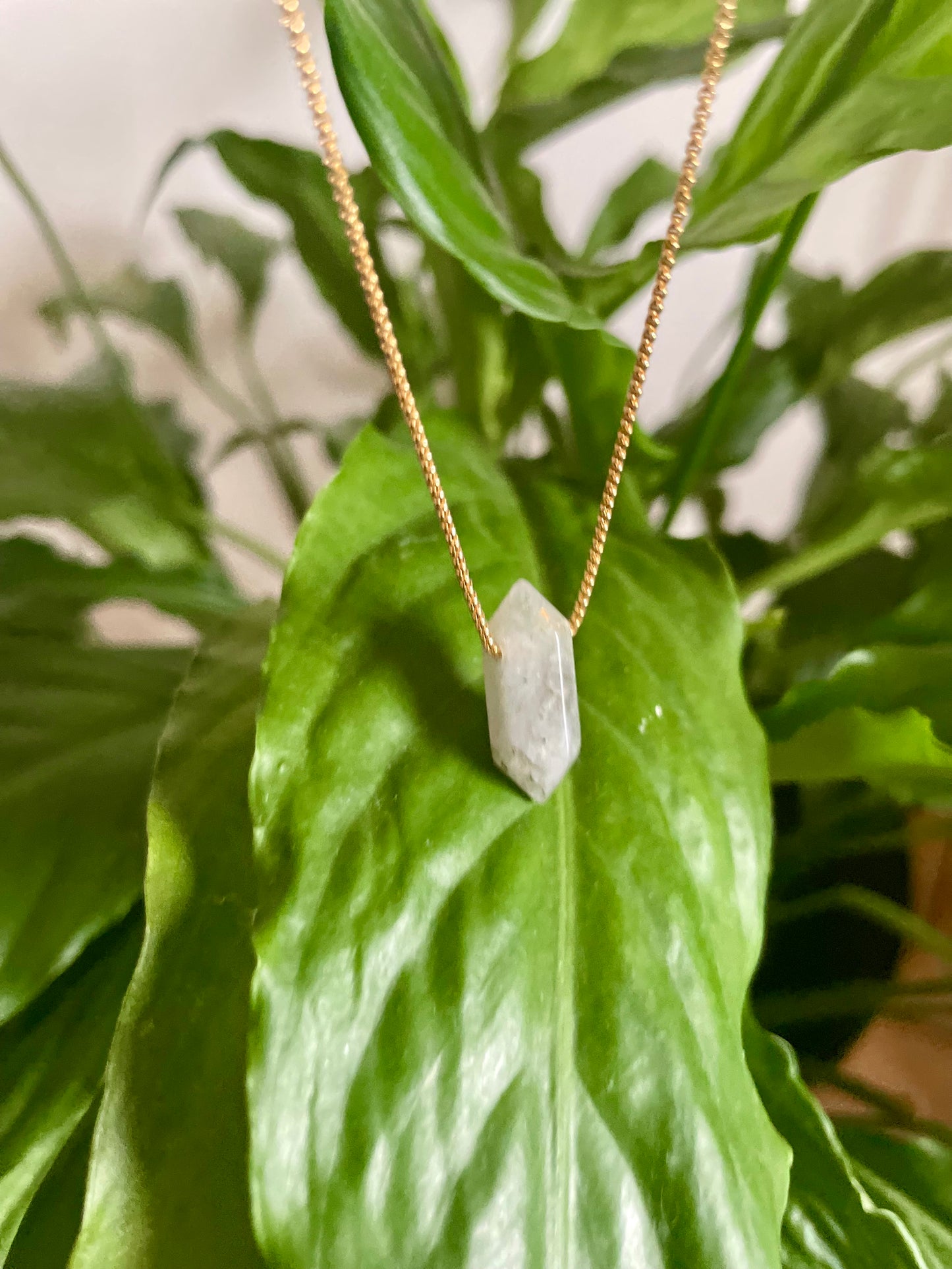 Isis Labradorite Crystal Necklace