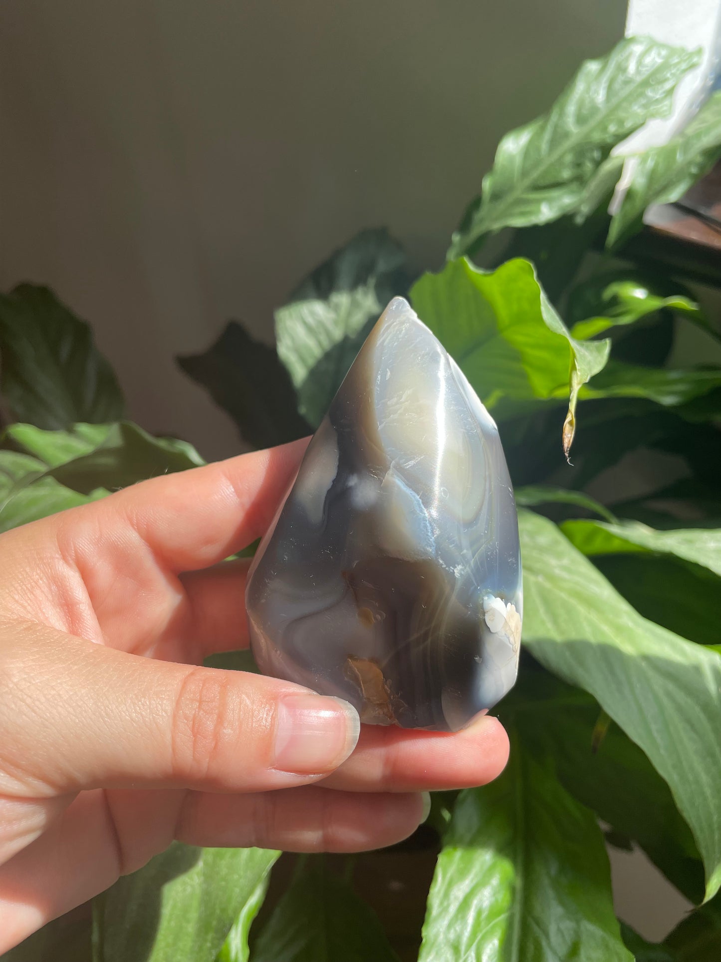 Orca Agate Flame