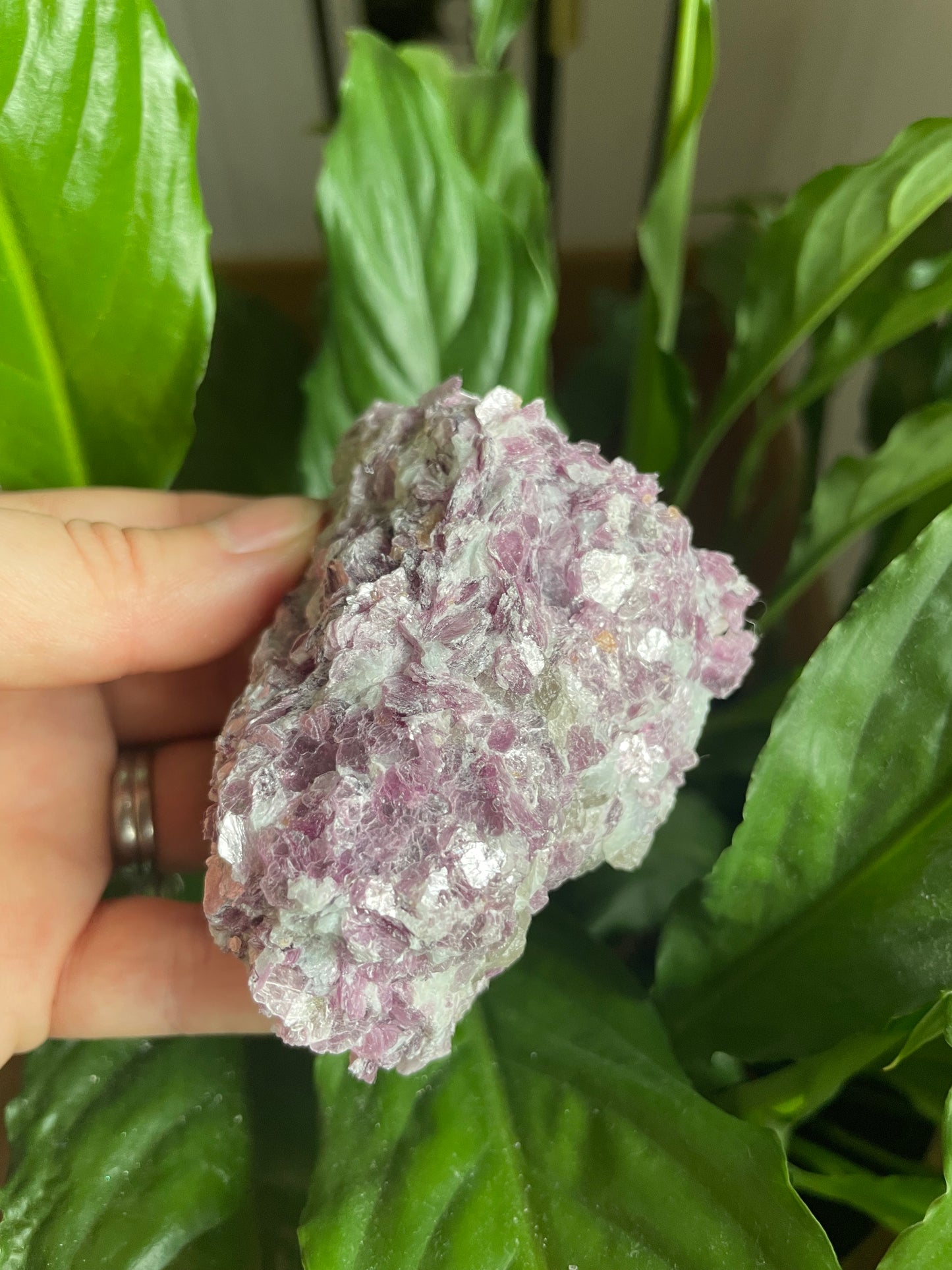 Natural Raw Purple Mica