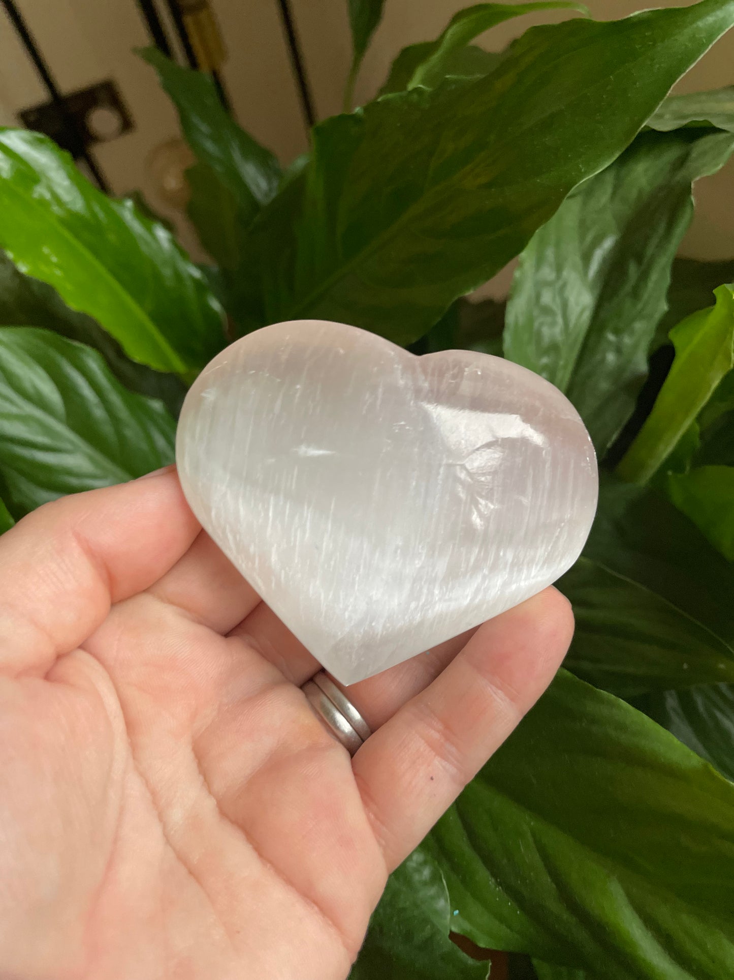 Selenite Heart
