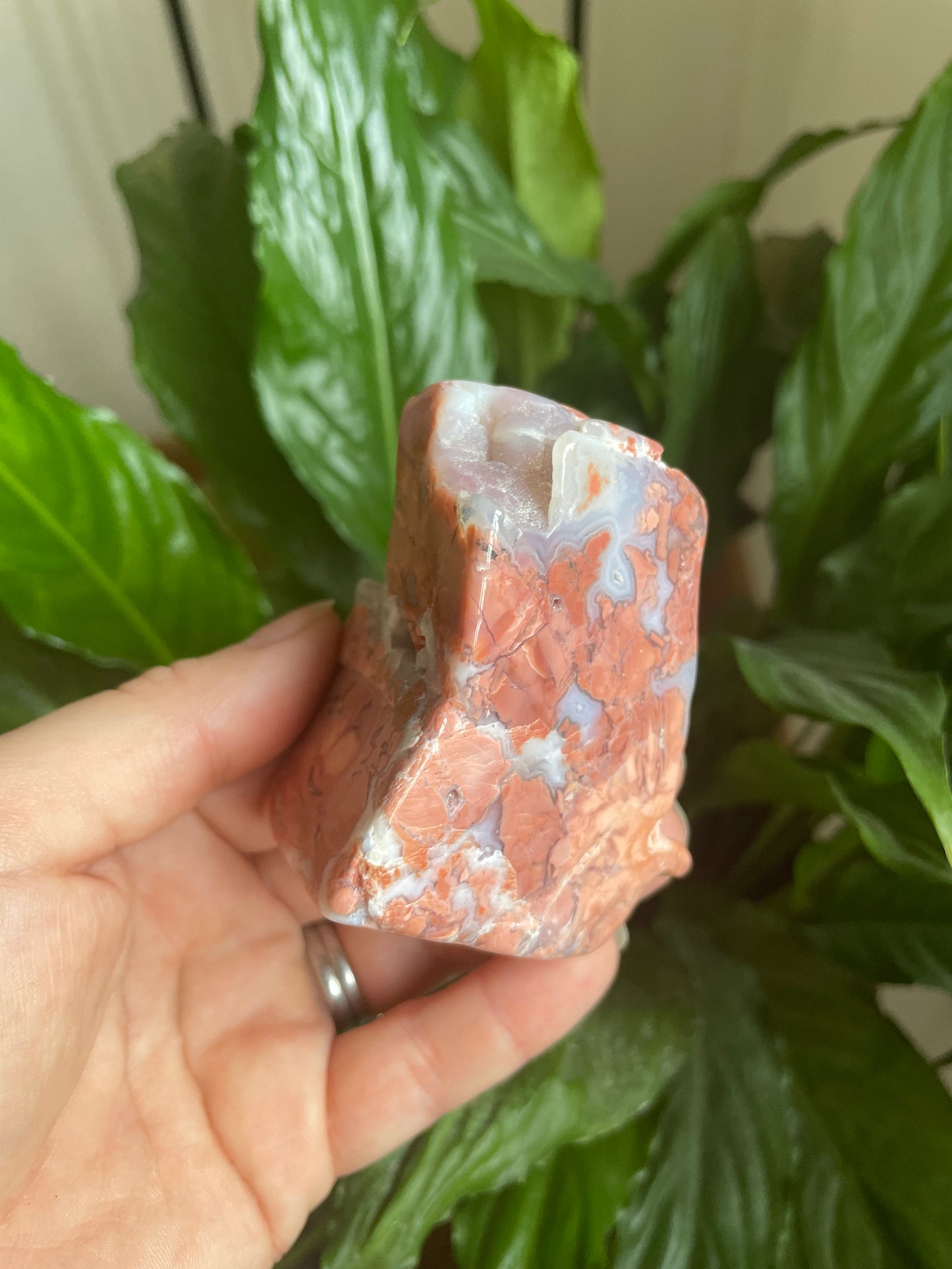 Pink Agate Freeform