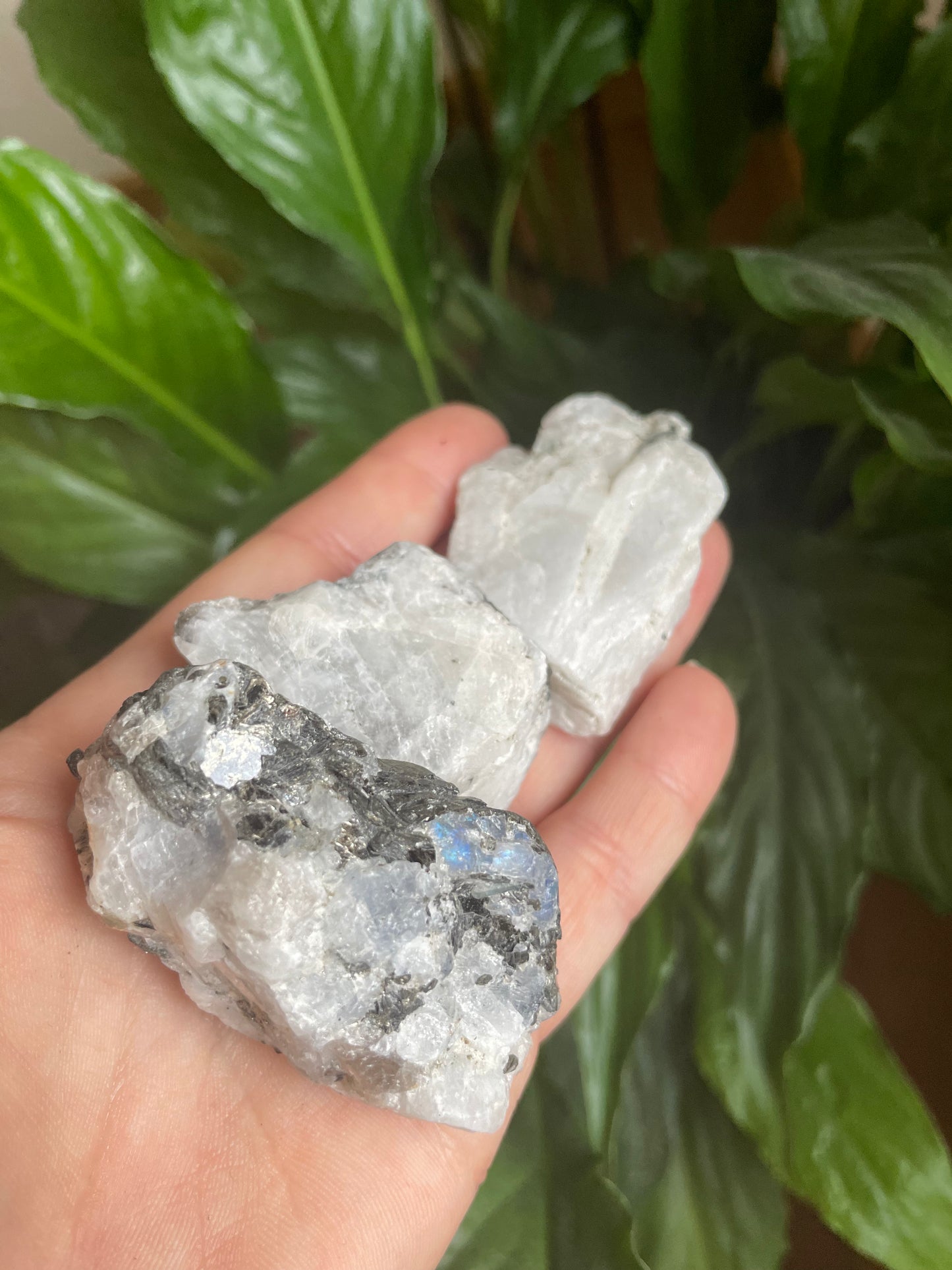 Raw Moonstone crystal
