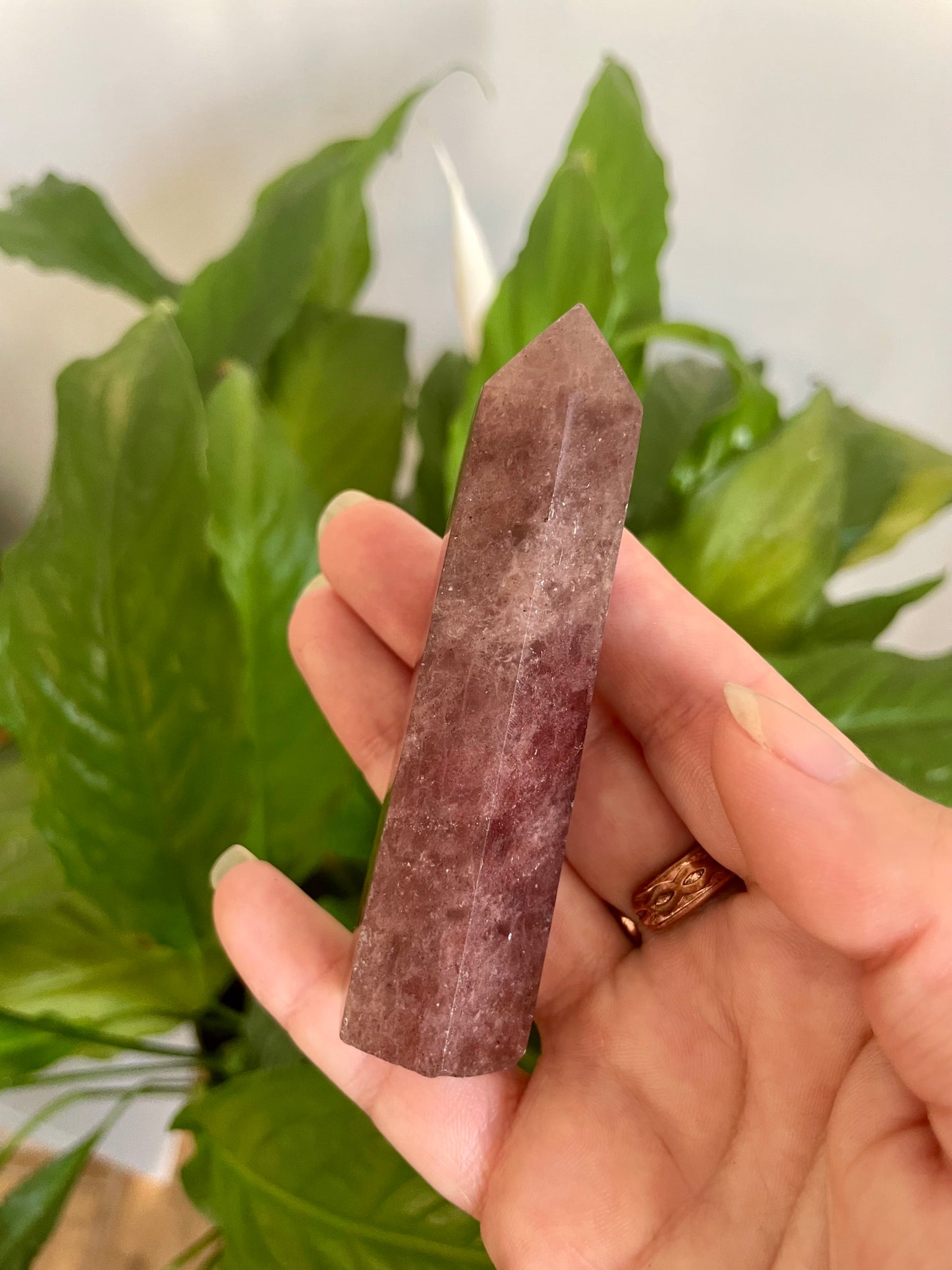 Strawberry Quartz Tower