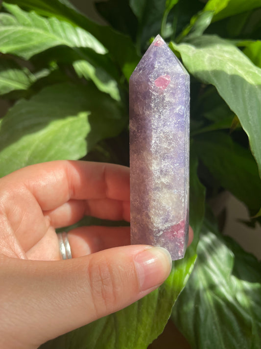 Lepidolite Tower