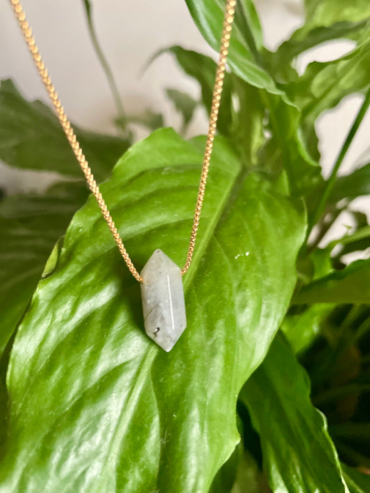 Isis Labradorite Crystal Necklace