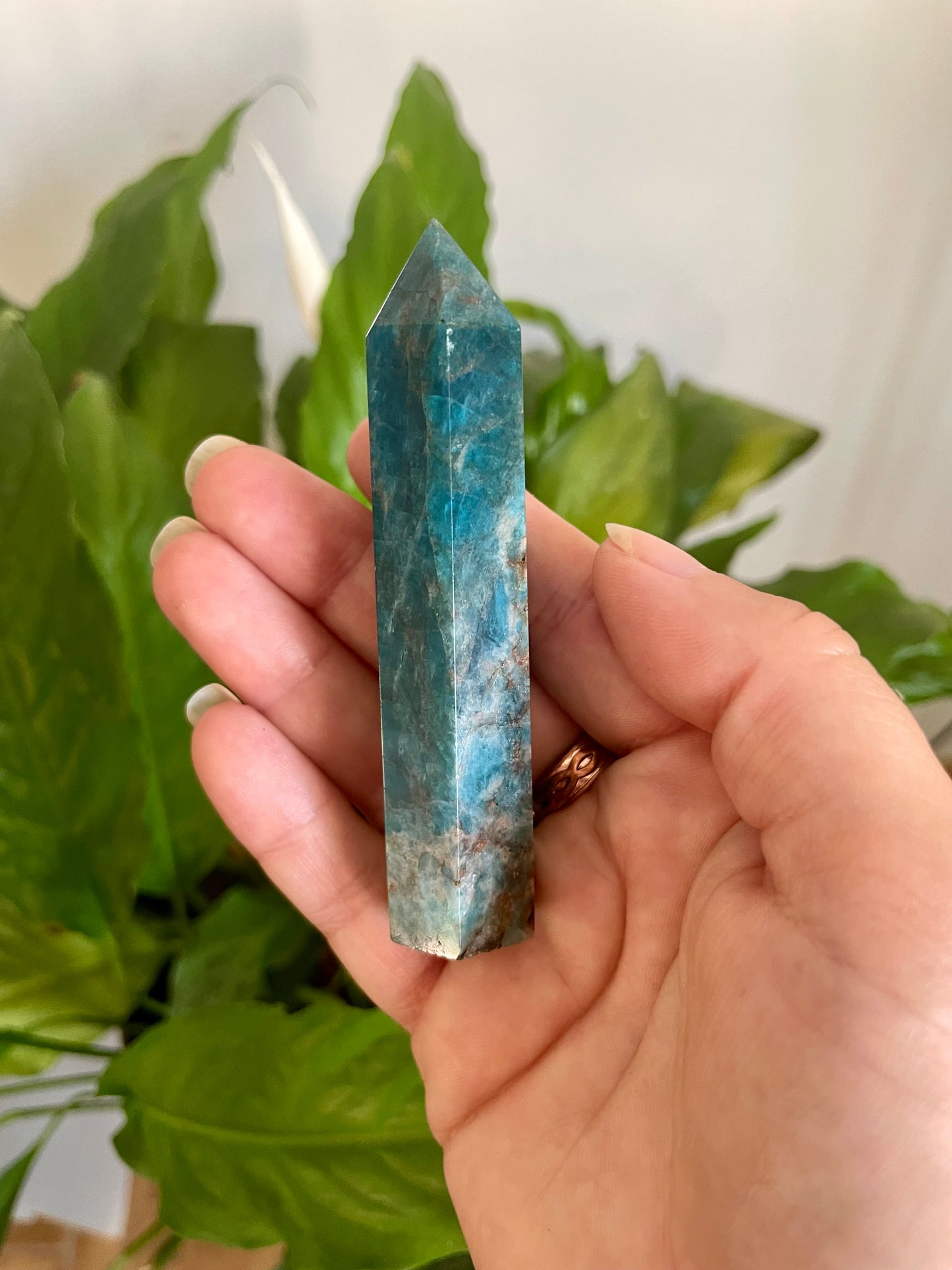 Blue Apatite Tower