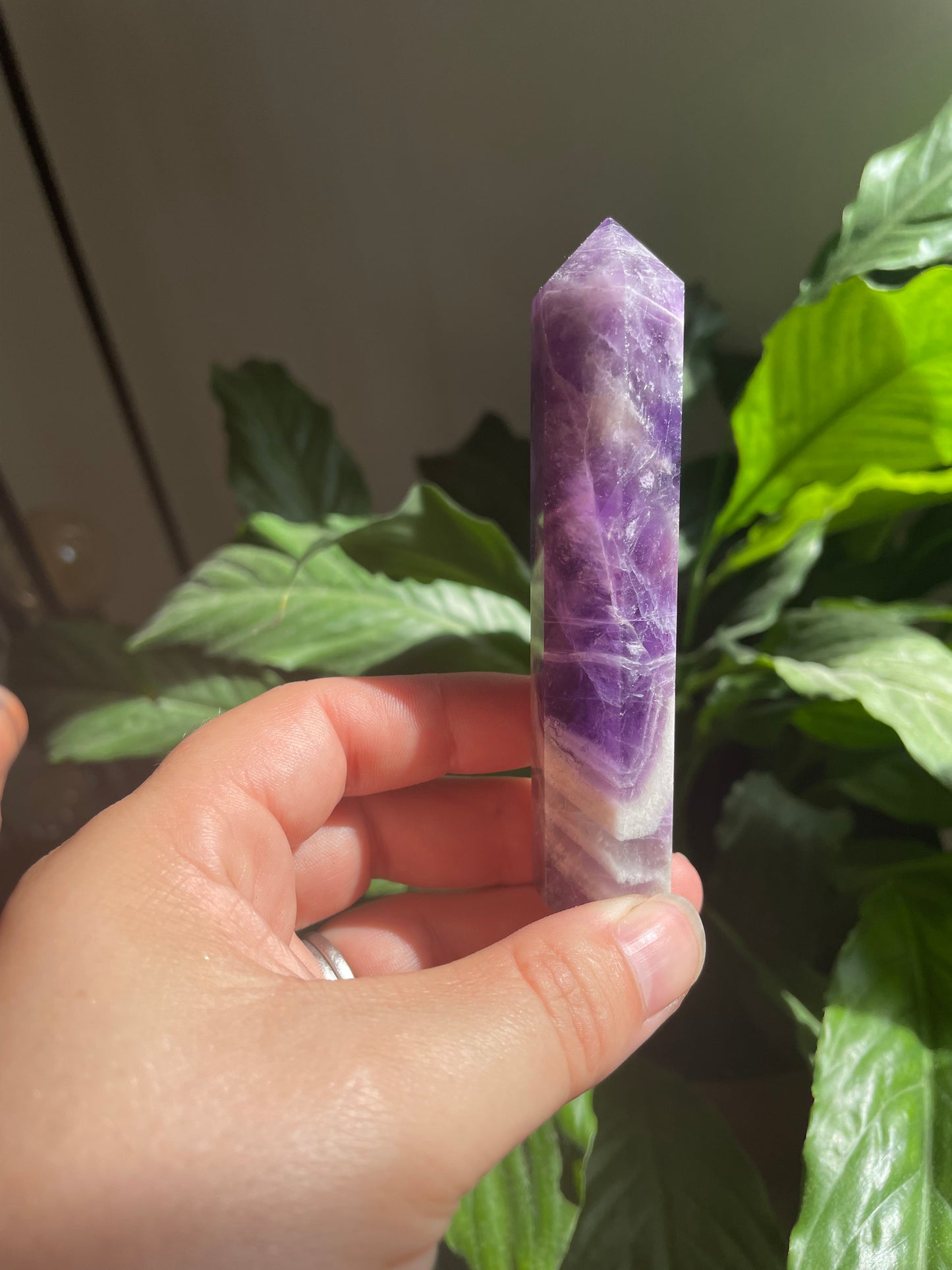 Chevron Amethyst Tower