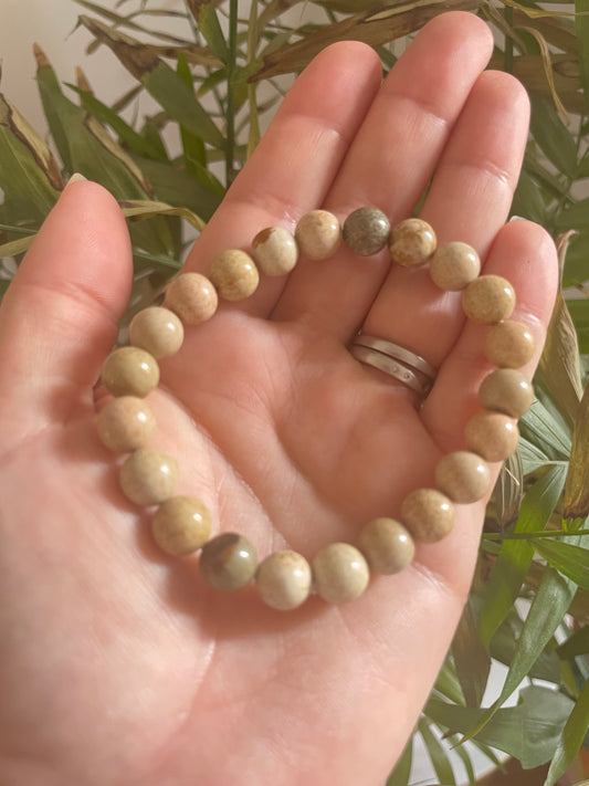Picture Jasper Crystal Bracelet