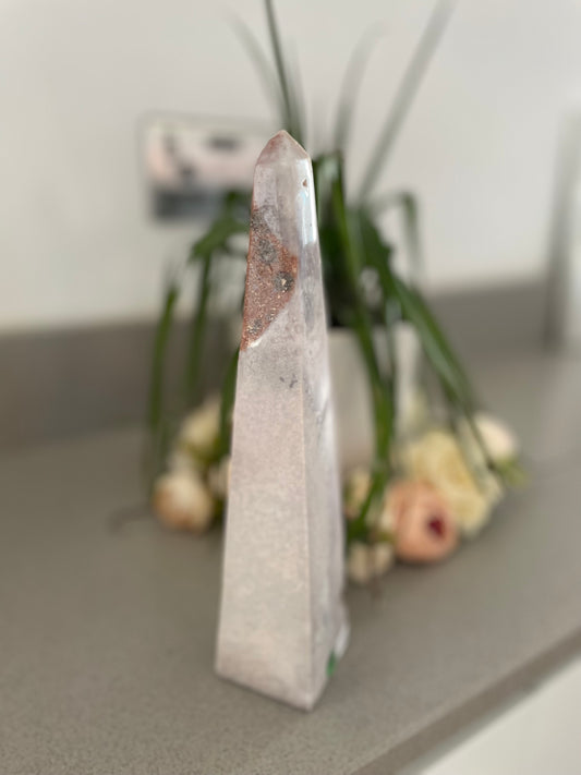 Pink Amethyst Obelisk