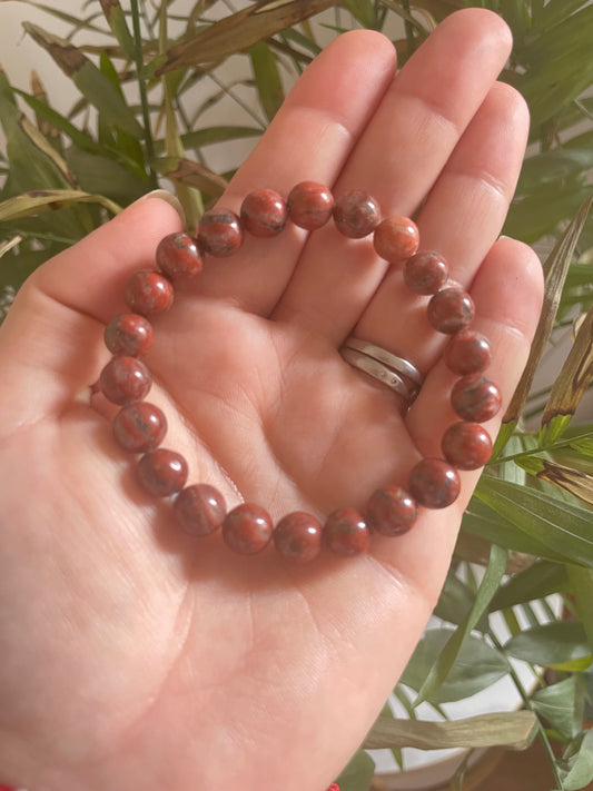 Red Jasper Crystal Bracelet