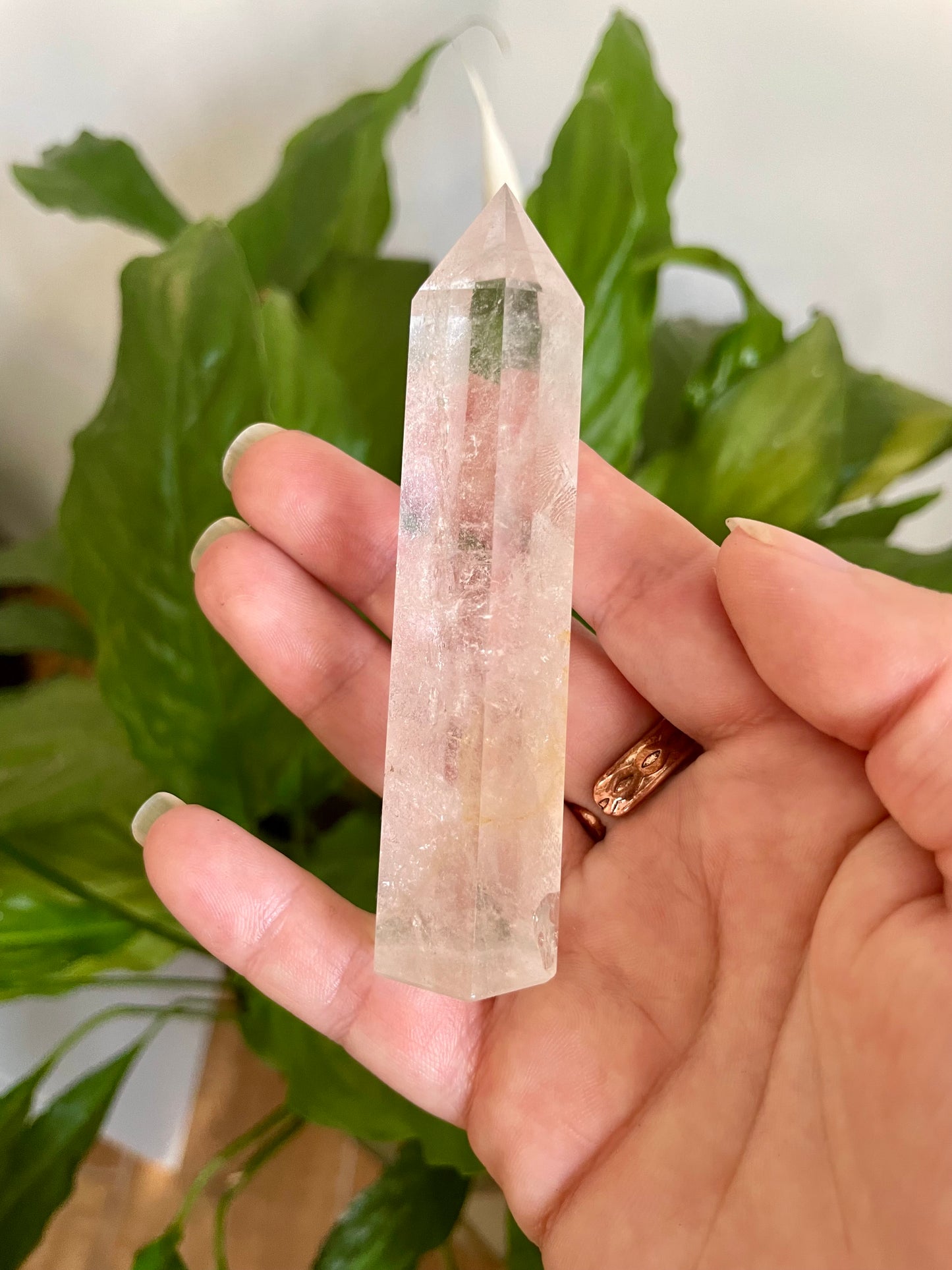 Clear Quartz Tower