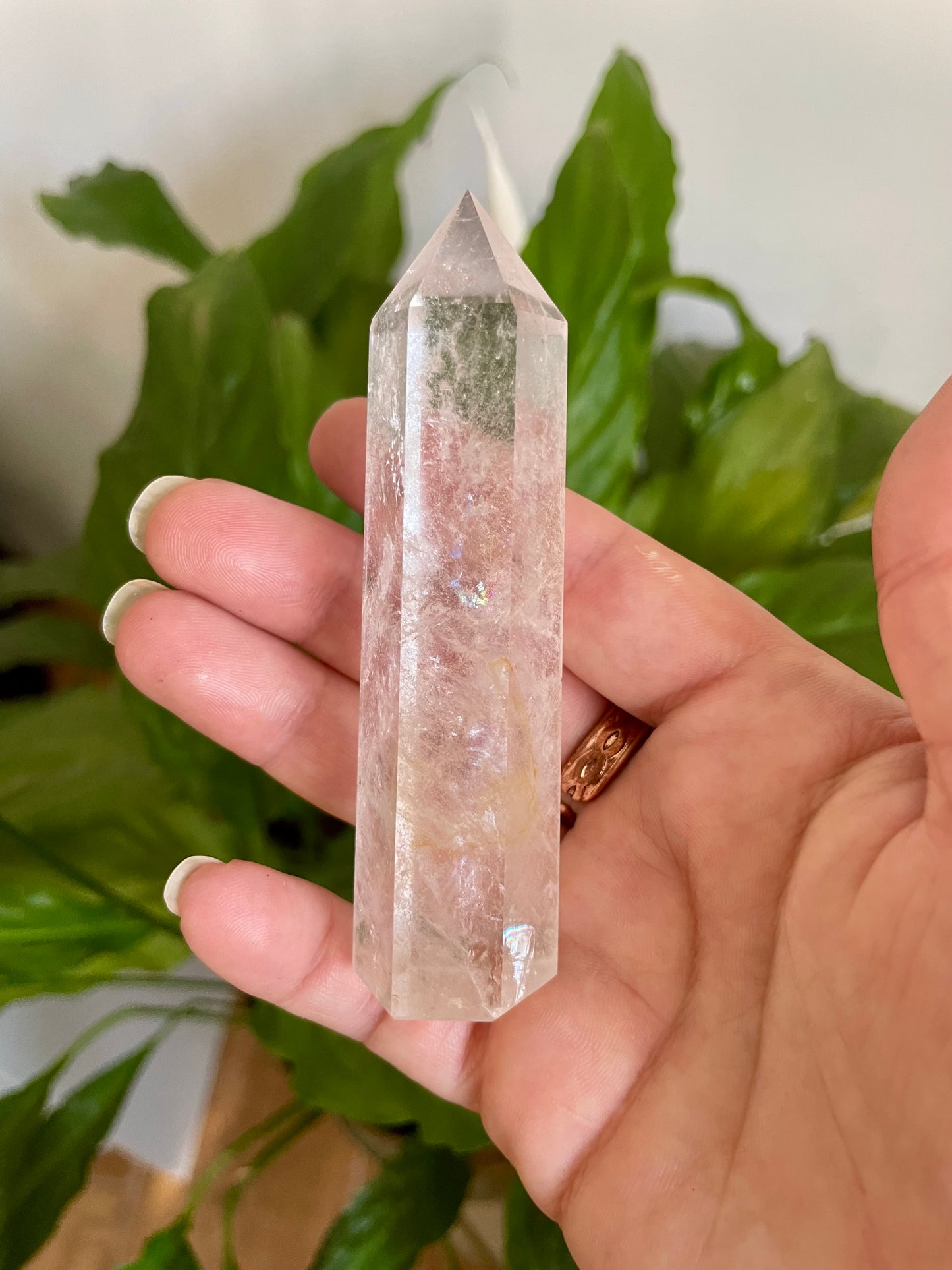 Clear Quartz Tower