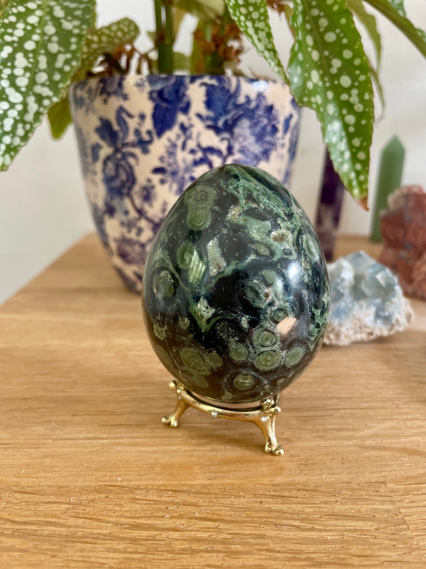Kambaba Jasper Egg