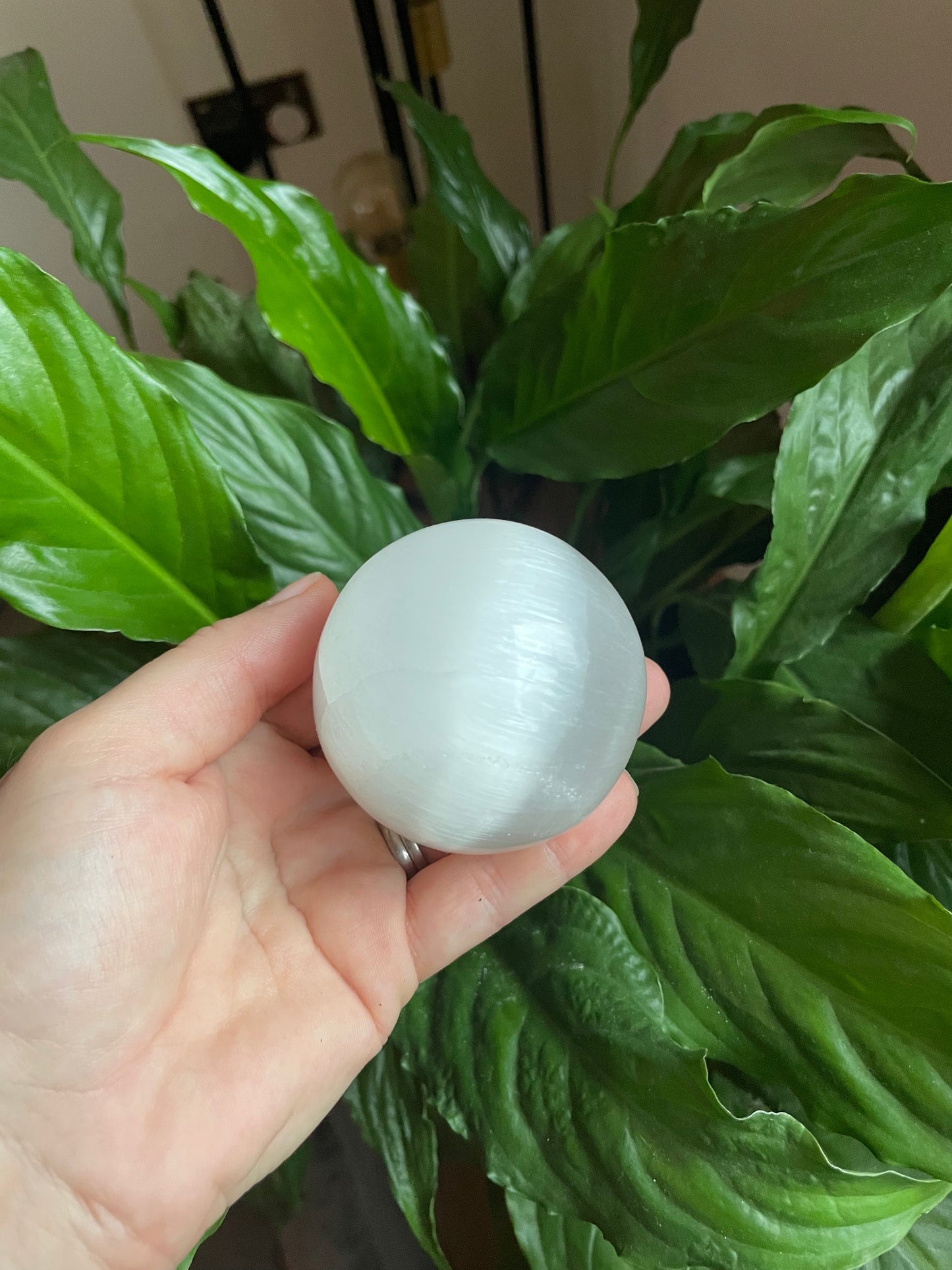 Selenite Sphere