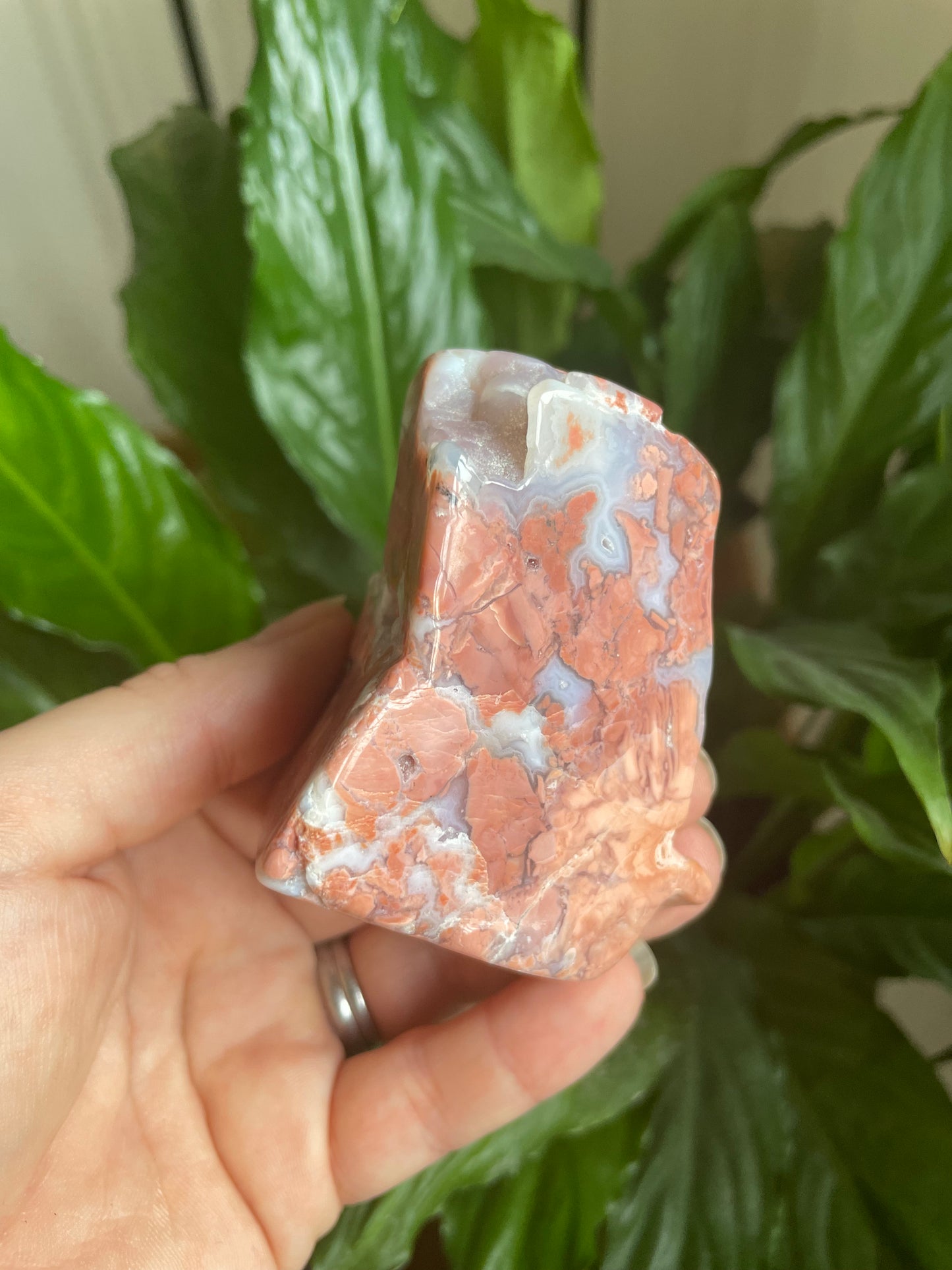Pink Agate Freeform