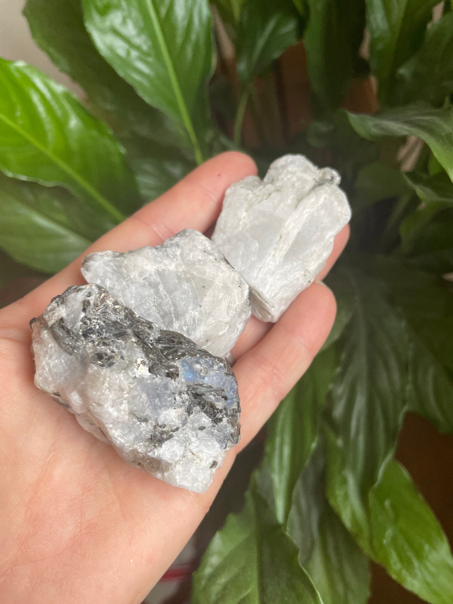 Raw Moonstone crystal