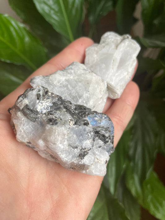 Raw Moonstone crystal