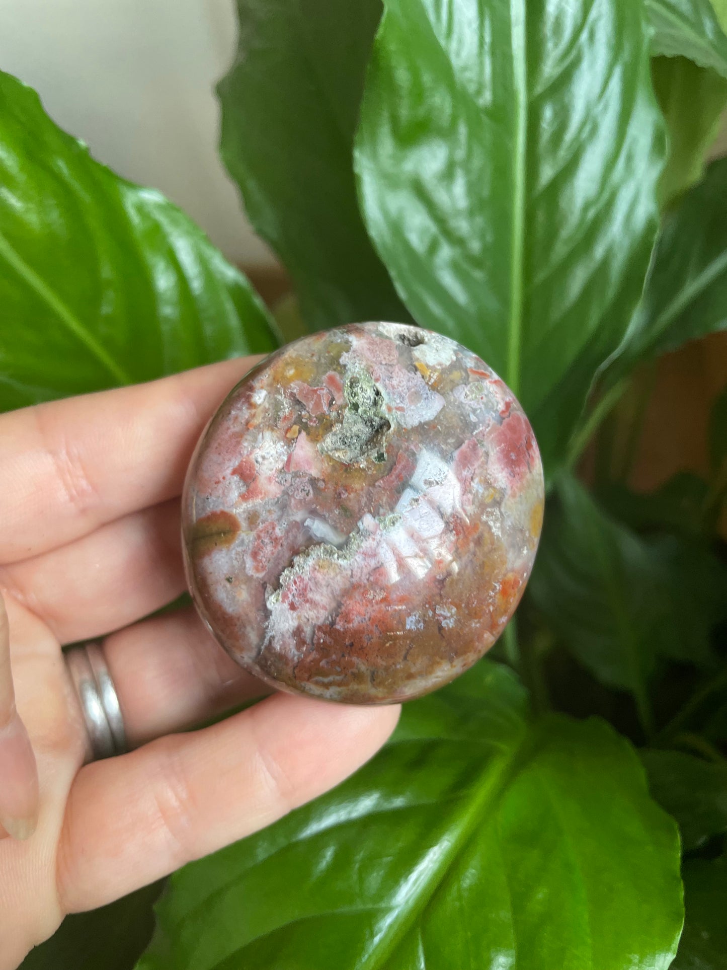 Ocean Jasper Palm Stone