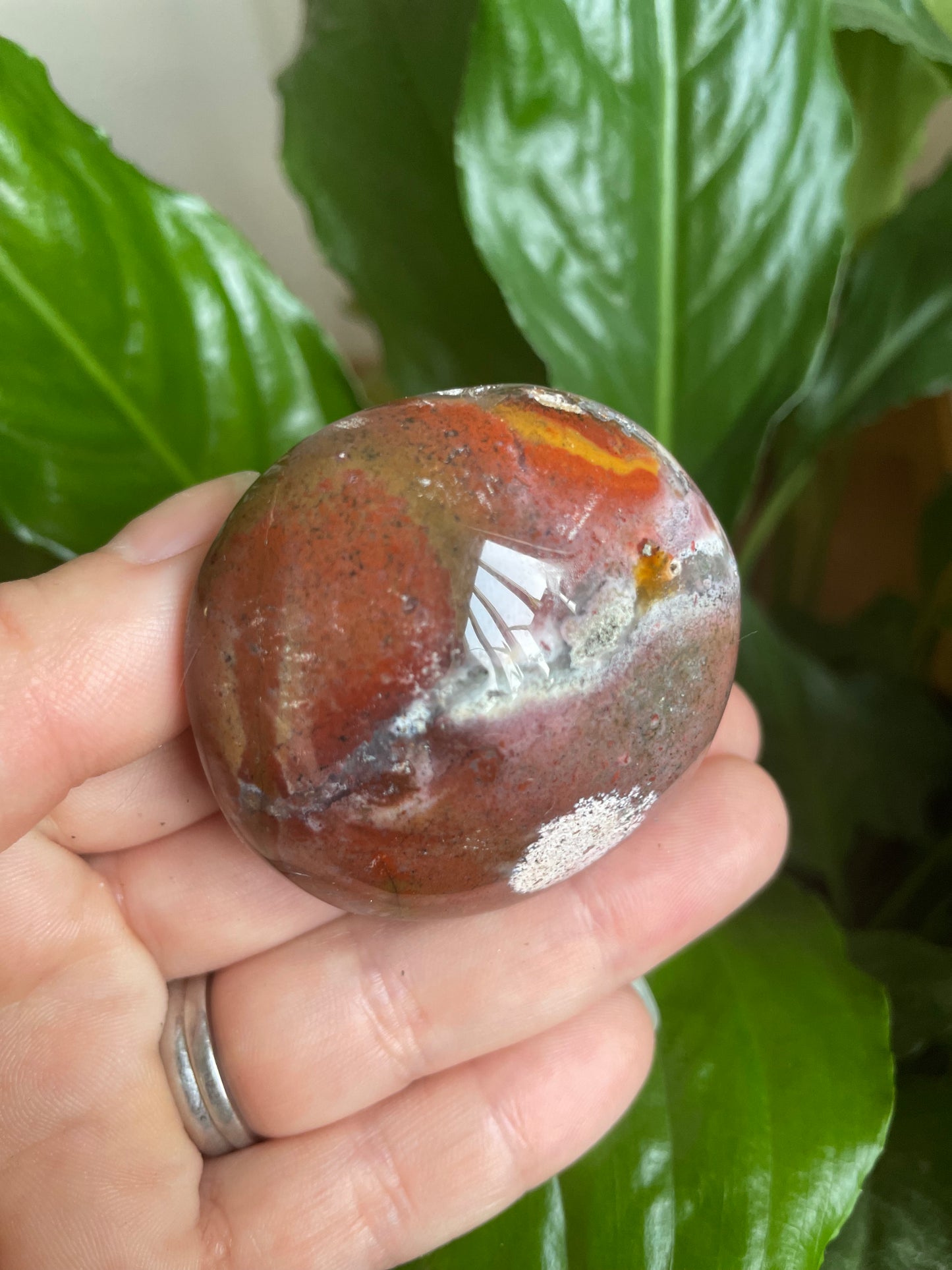 Ocean Jasper Palm Stone