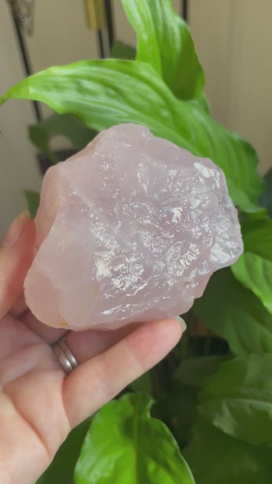 Rose Quartz Raw Crystal