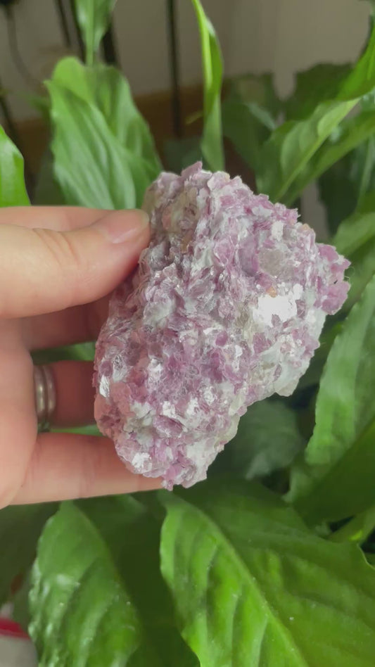 Purple Mica (Lepidolite) Raw Specimen