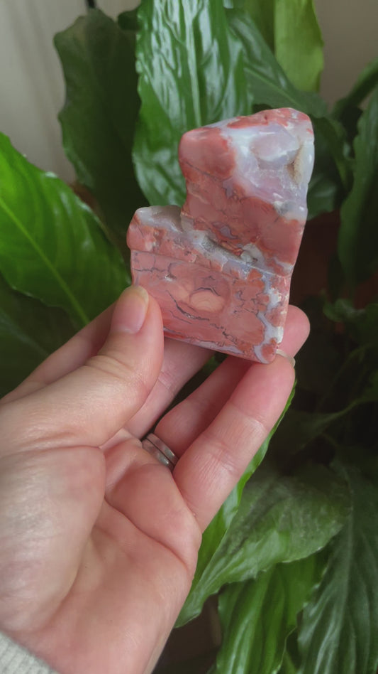 Pink Agate Freeform